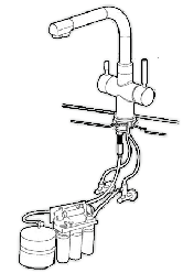 Schéma du robinet 3 voies